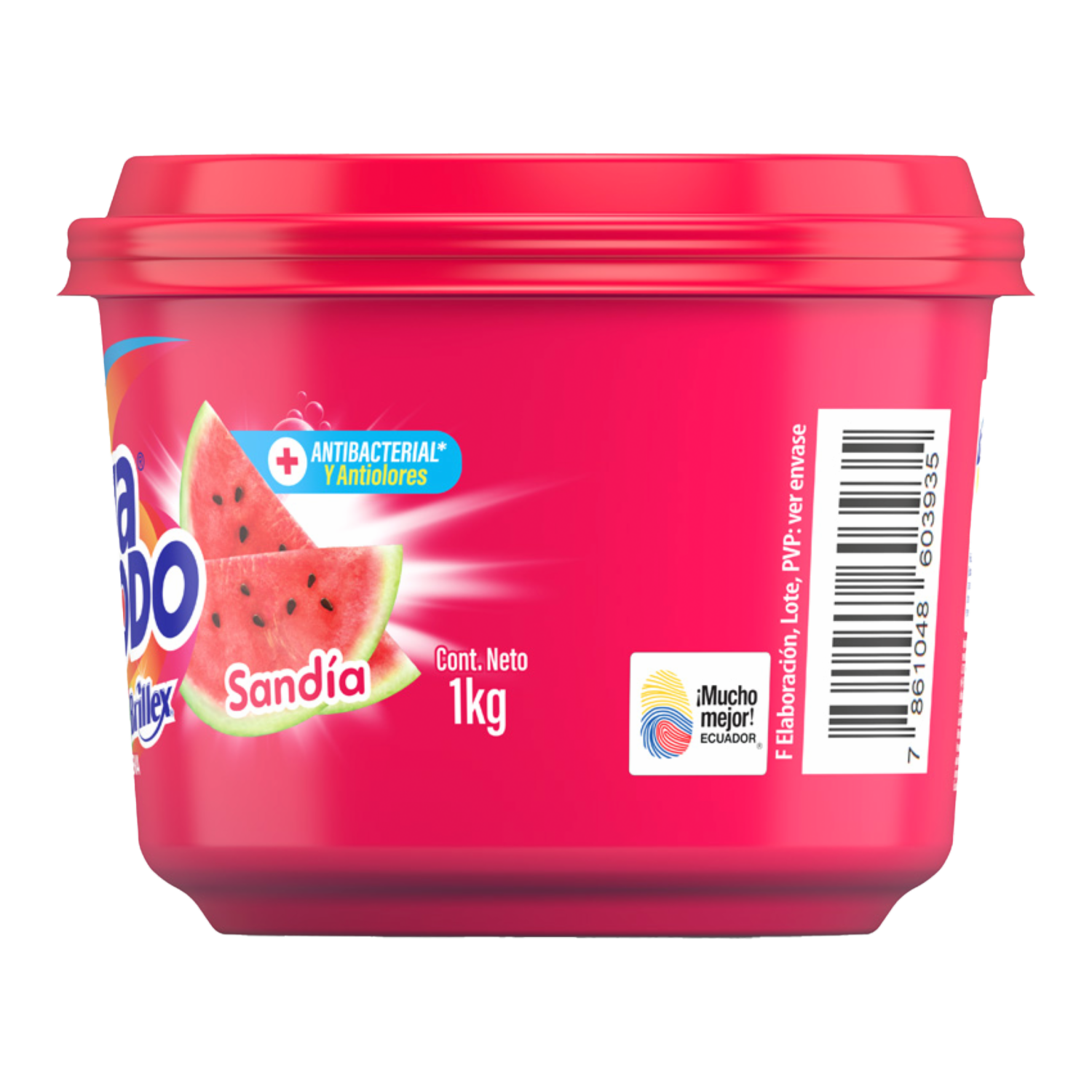 Lavavajillas En Crema Sandía Brillex LAVATODO 1000 G