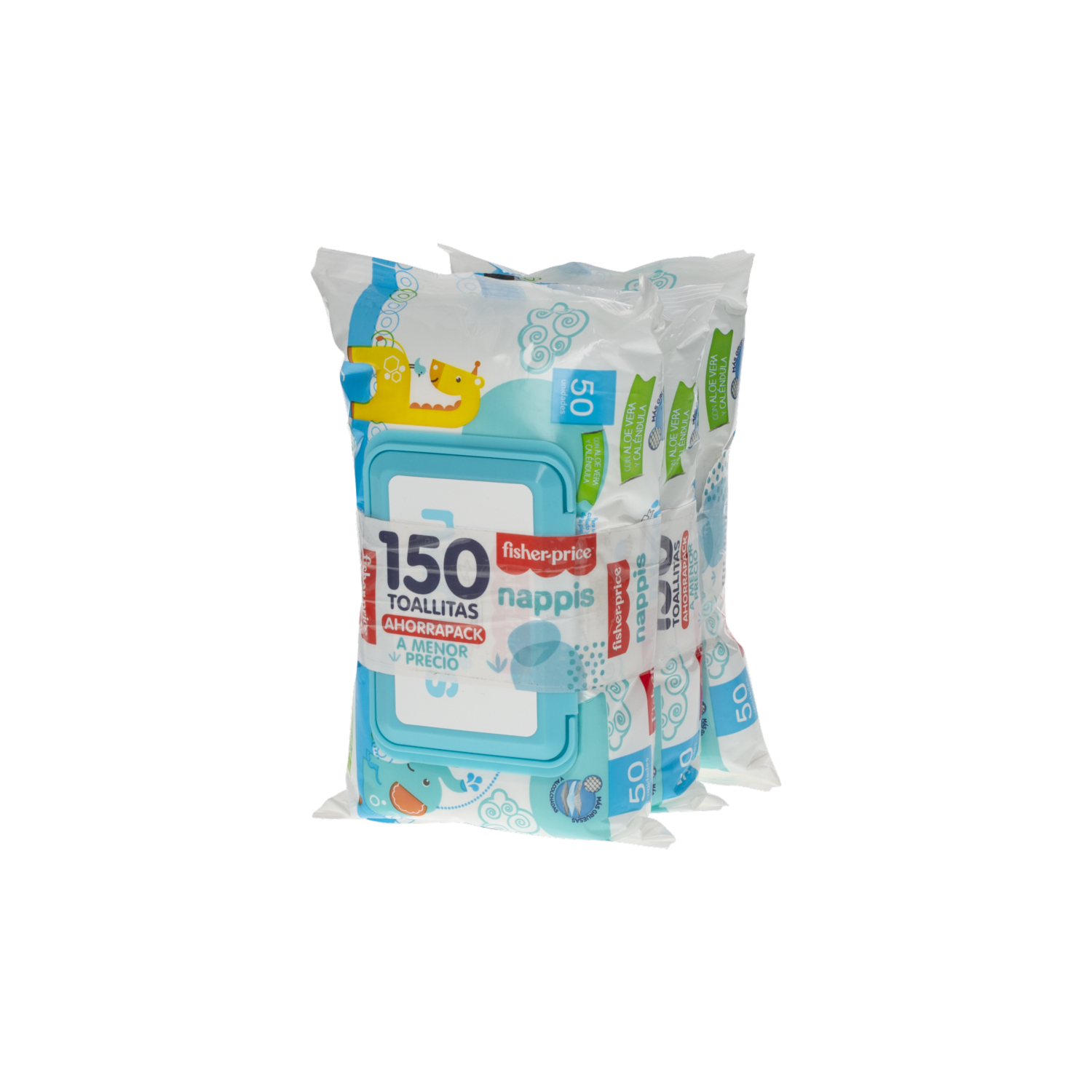 Pañitos Húmedos Para Bebé Tela Suave NAPPIS 250 Uds