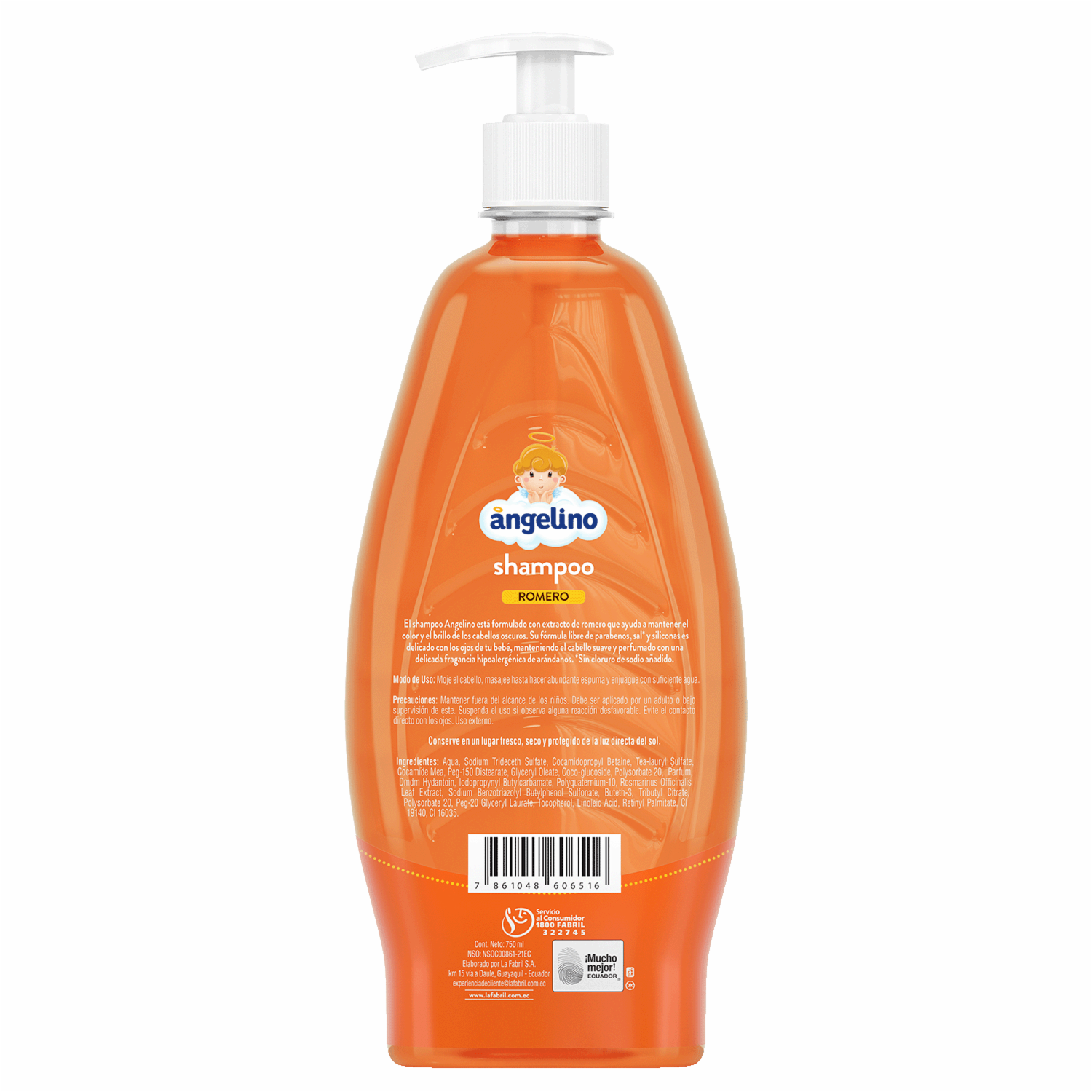 Shampoo De Romero ANGELINO 750 Ml