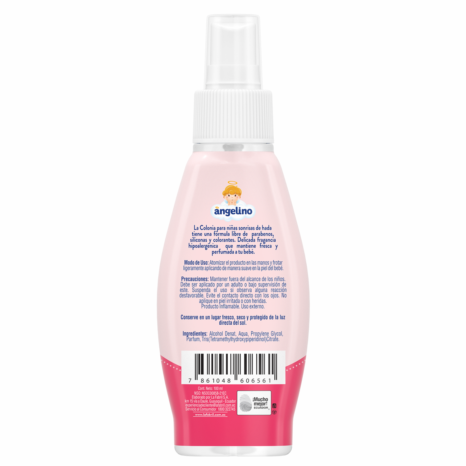 Colonia Para Niña ANGELINO 100 Ml