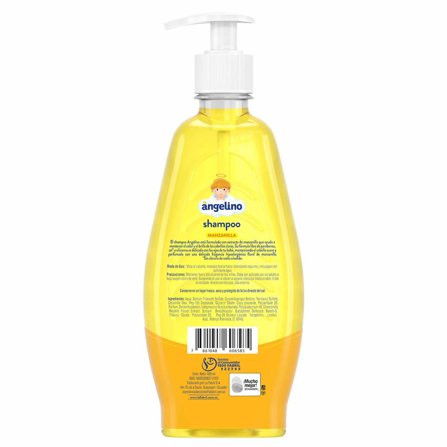 Shampoo De Manzanilla ANGELINO 400 Ml