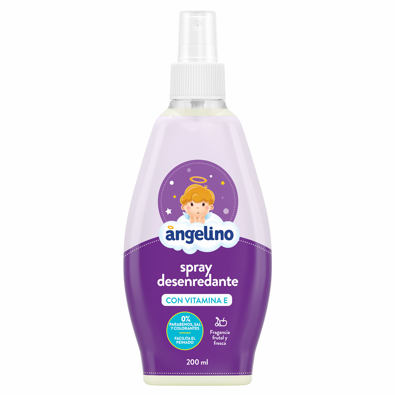 Desenredante De Cabello Con Vitamina E ANGELINO 200 Ml