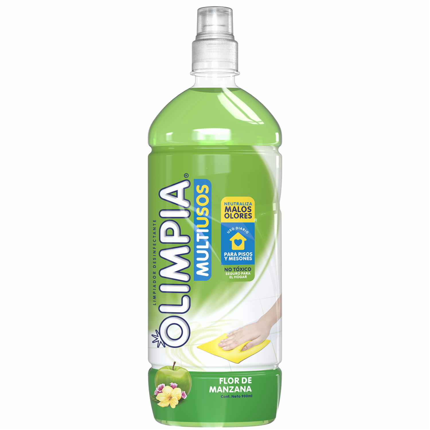 Desinfectante Flor De Manzana OLIMPIA 900 Ml