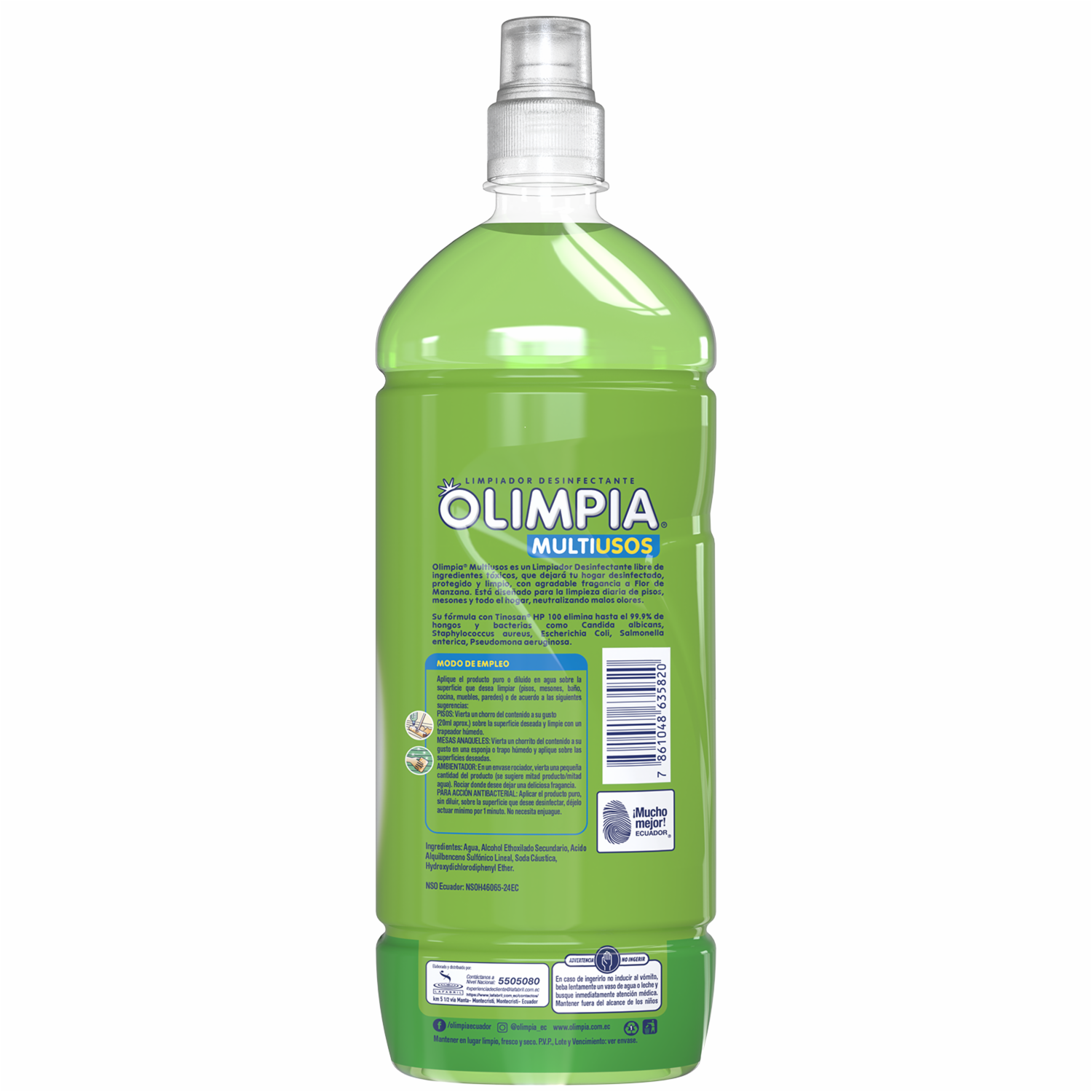 Desinfectante Flor De Manzana OLIMPIA 900 Ml