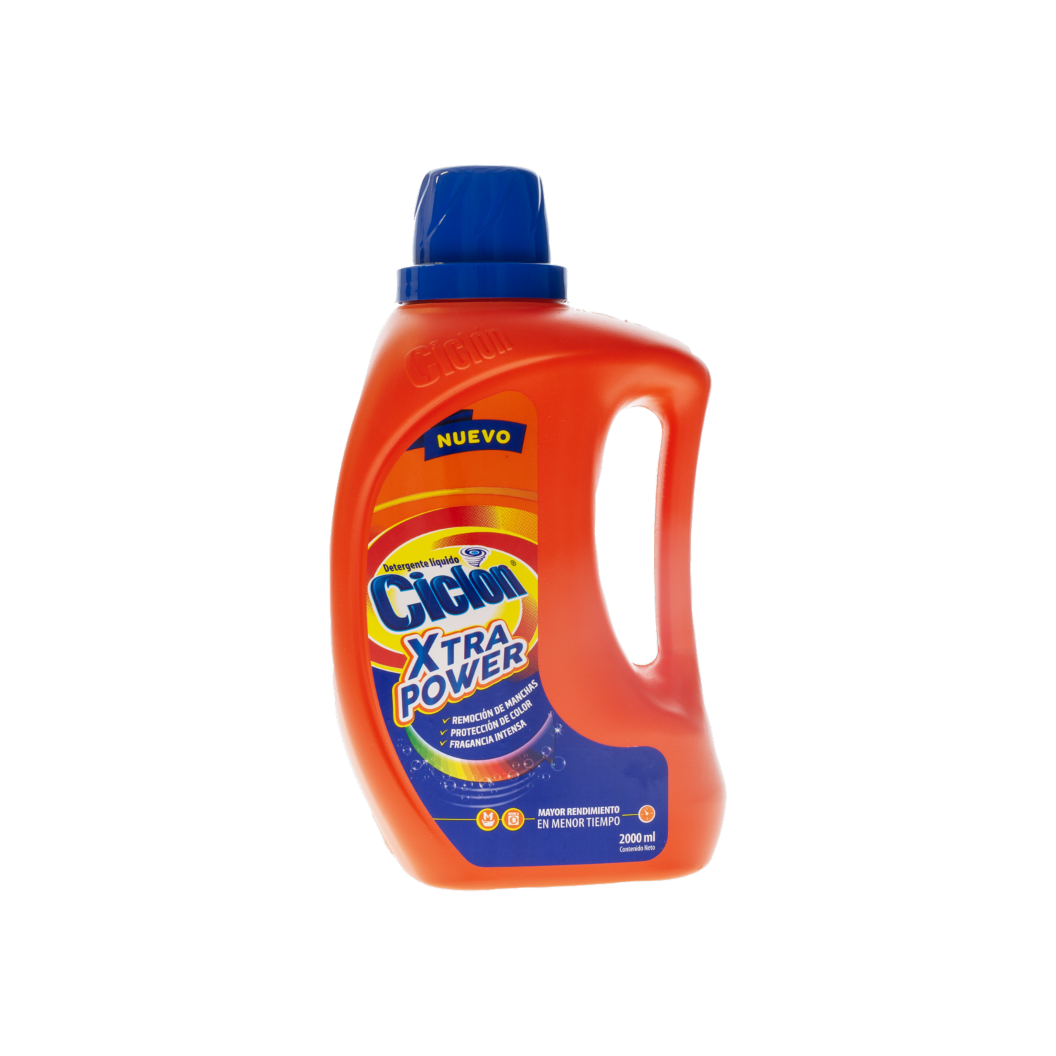 Detergente Líquido Cuidado De Prendas CICLÓN 2000 Ml