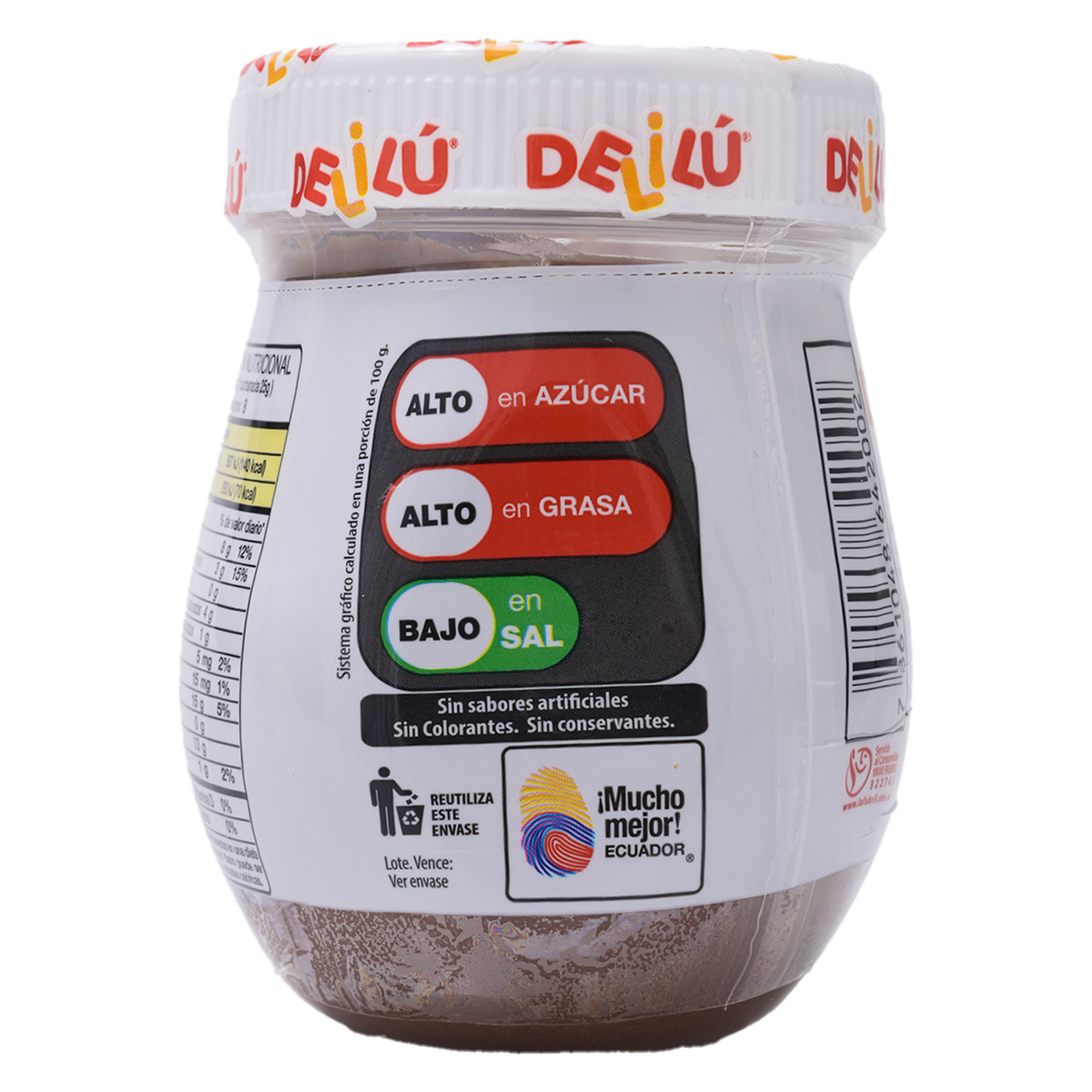 Crema De Avellana Con Cacao DELILÚ 200 G