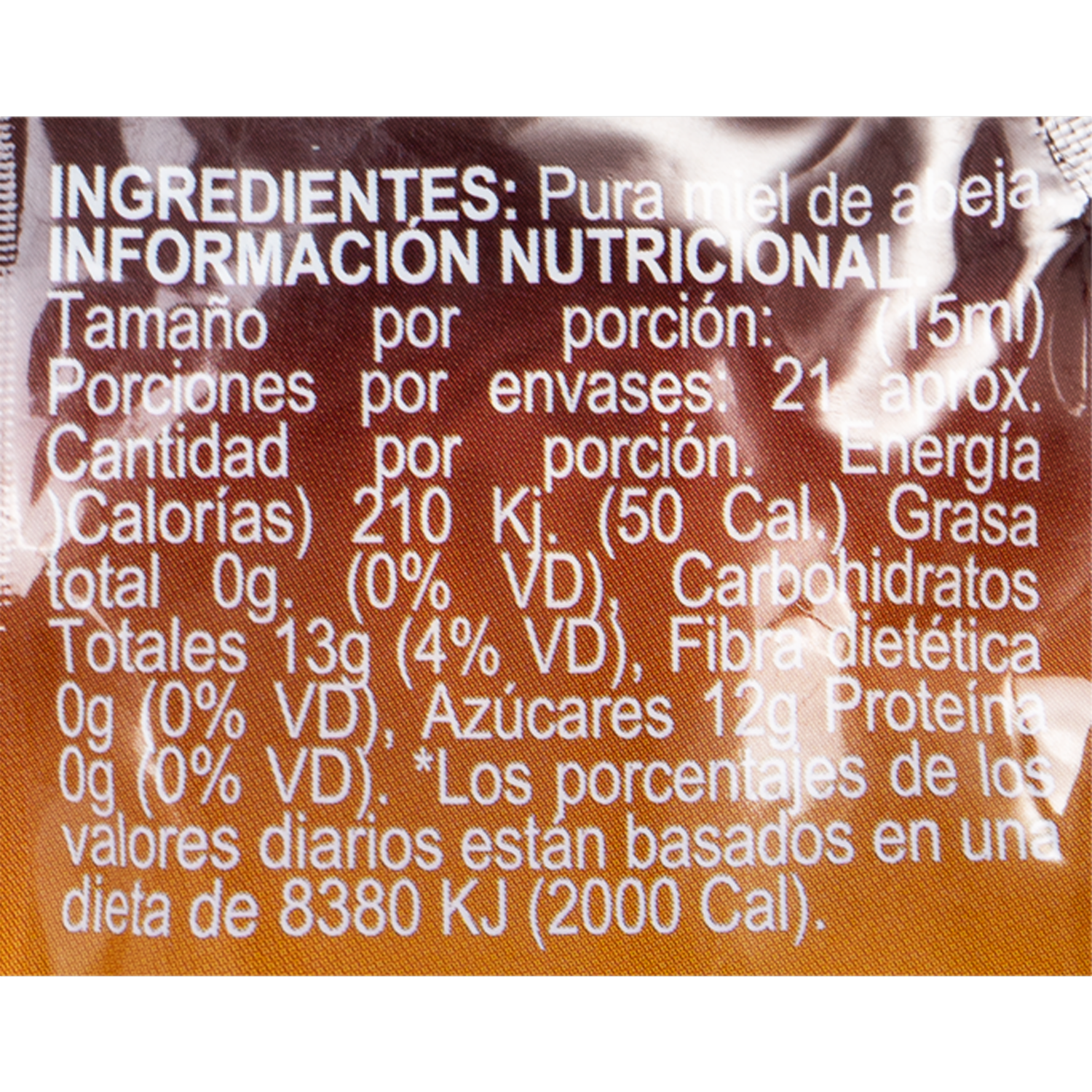 Miel De Abeja Pura LIV Doy Pack 320 Gr