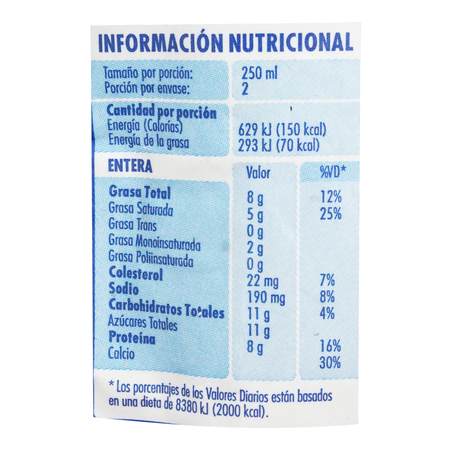 Leche Entera Larga Vida NUTRI 500 Ml