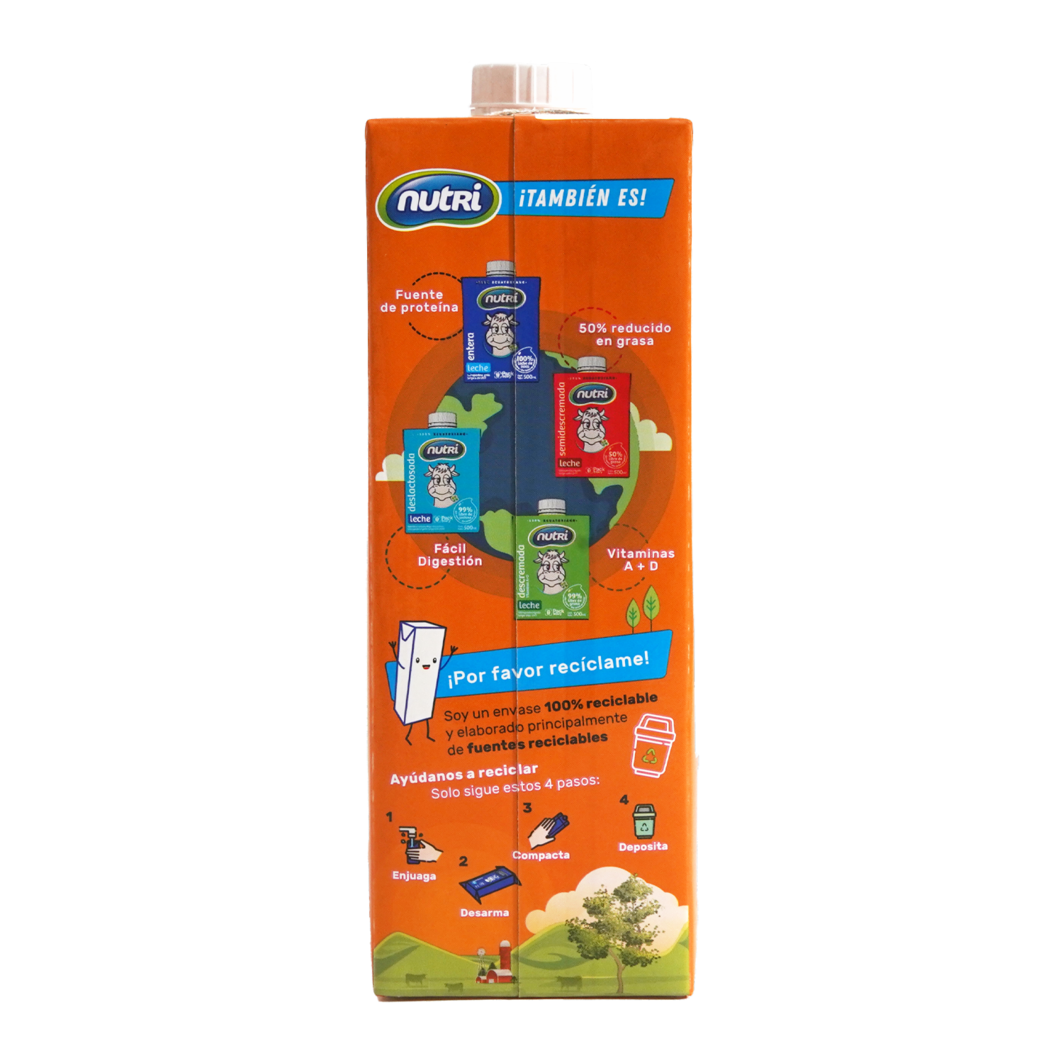 Crema De Leche NUTRI 1000 Ml
