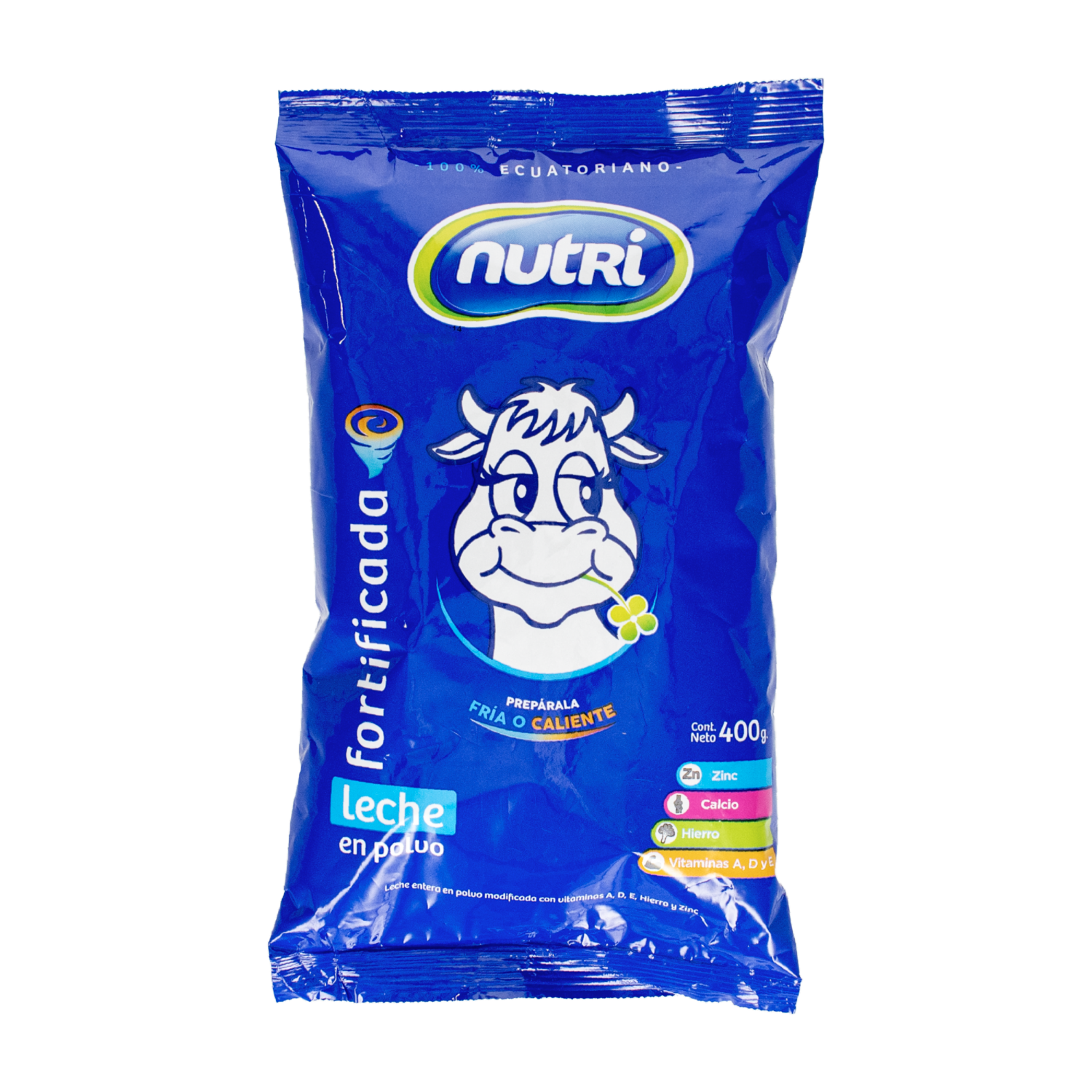 Leche Entera Polvo Fortificada NUTRI 400 G