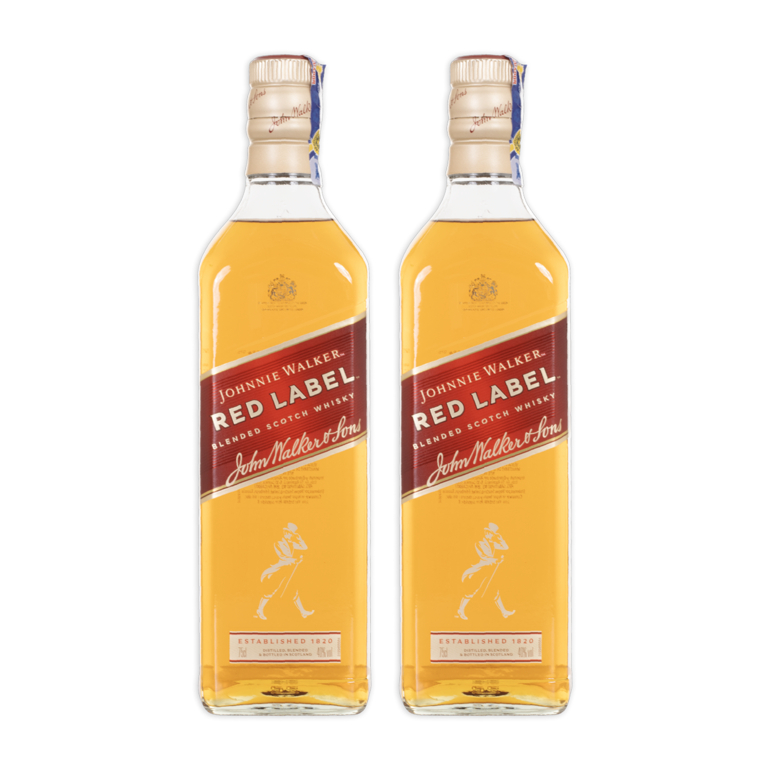 Whisky Red JOHNNIE WALKER Pack 2 X 750 Ml