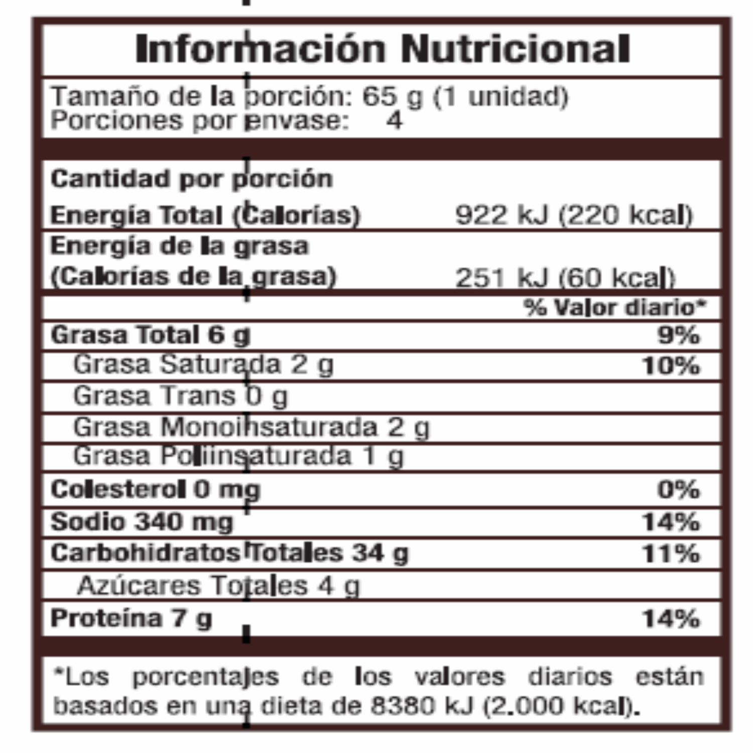 Pan Hamburguesa Grande MODERNA X 4 Uds