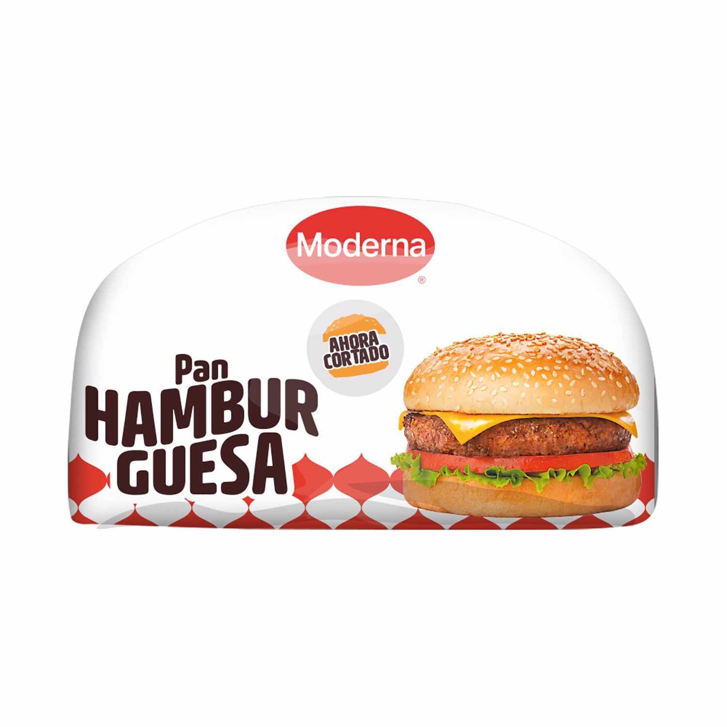Pan Hamburguesa Grande MODERNA X 4 Uds