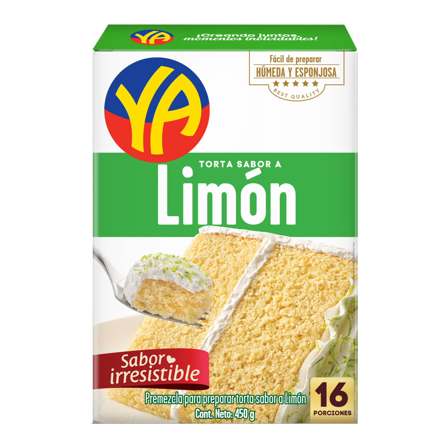 Premezcla Para Torta Limón YA 500 G