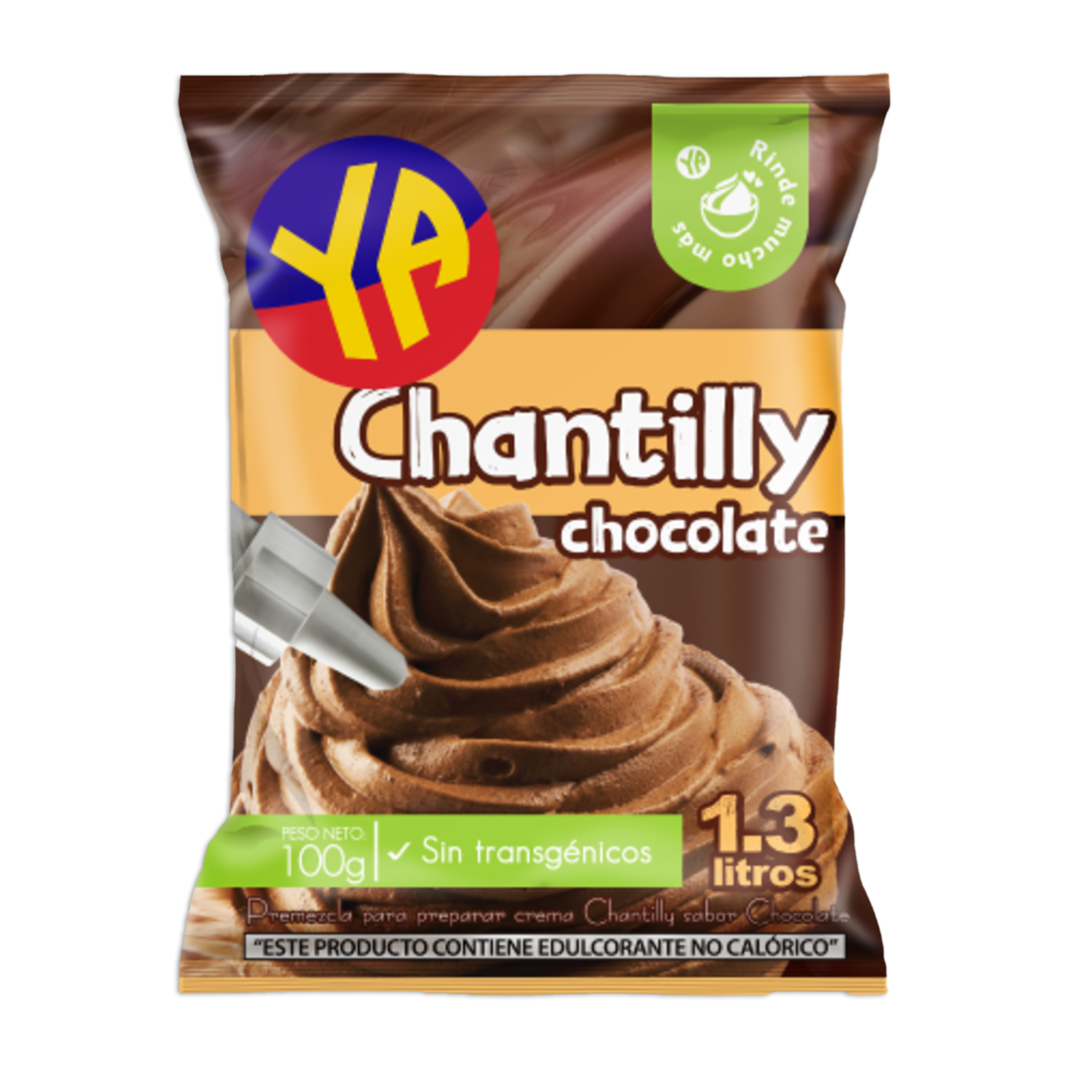 Chocolate Con Crema Chantilly YA 100 G