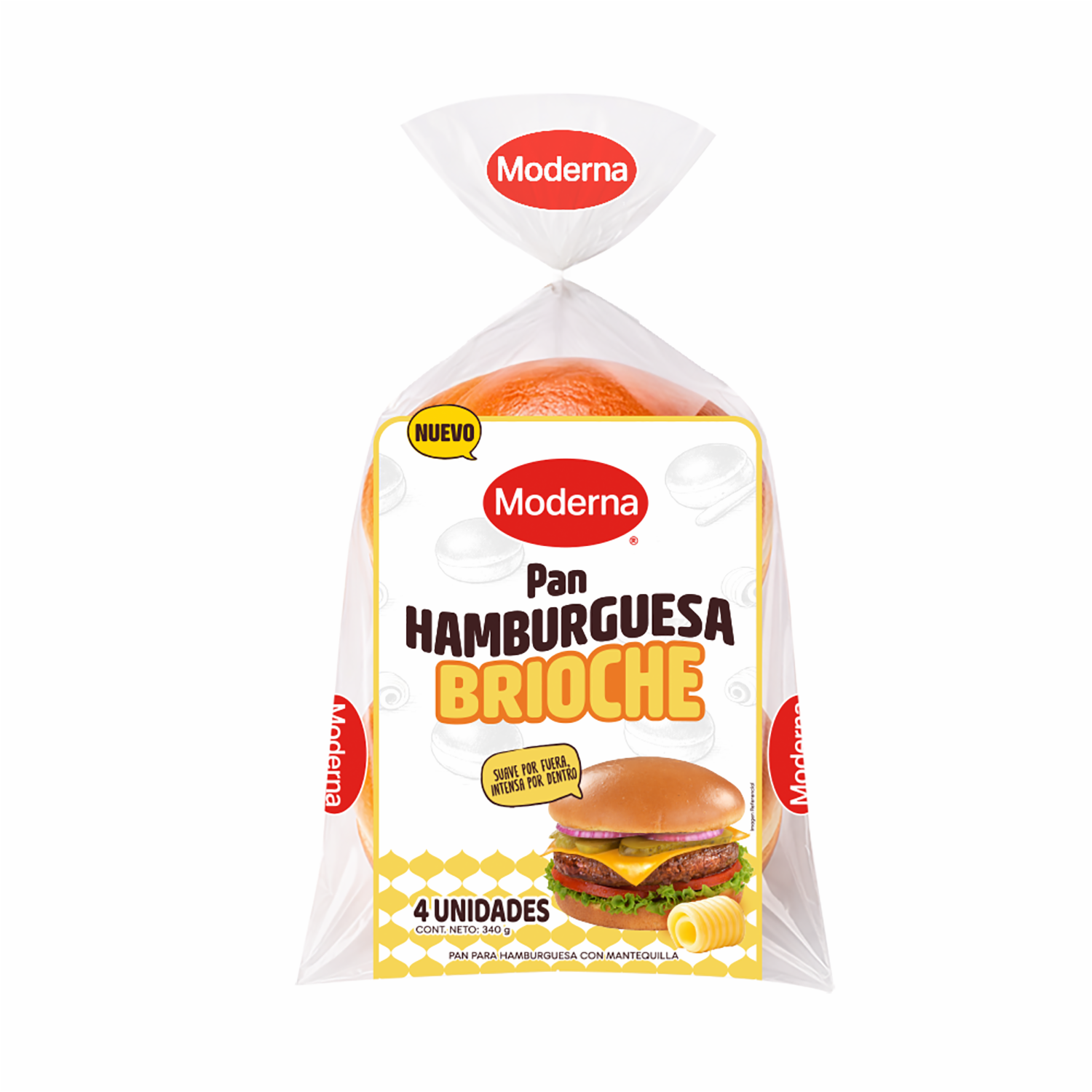 Bollitos De Brioche MODERNA 420 G