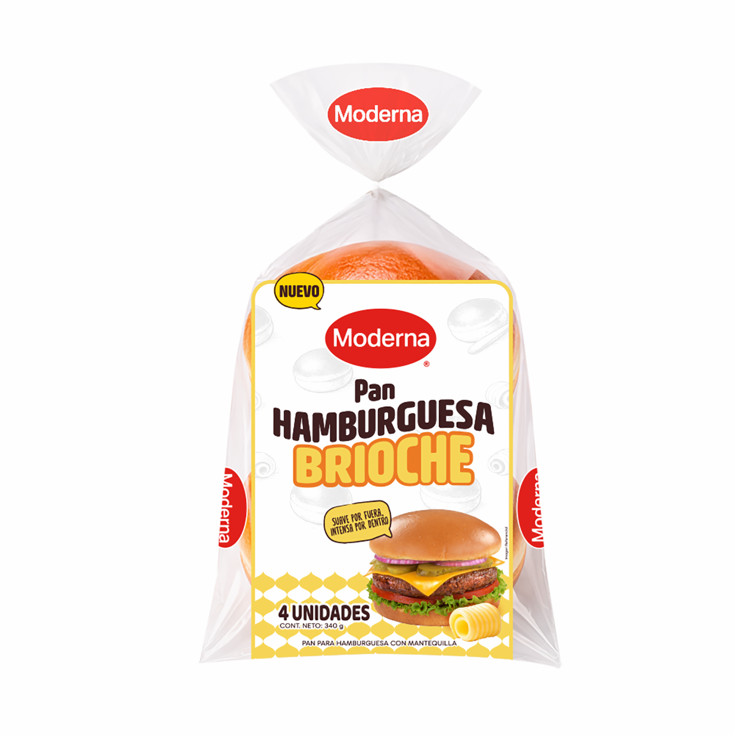 Bollitos De Brioche MODERNA 420 G