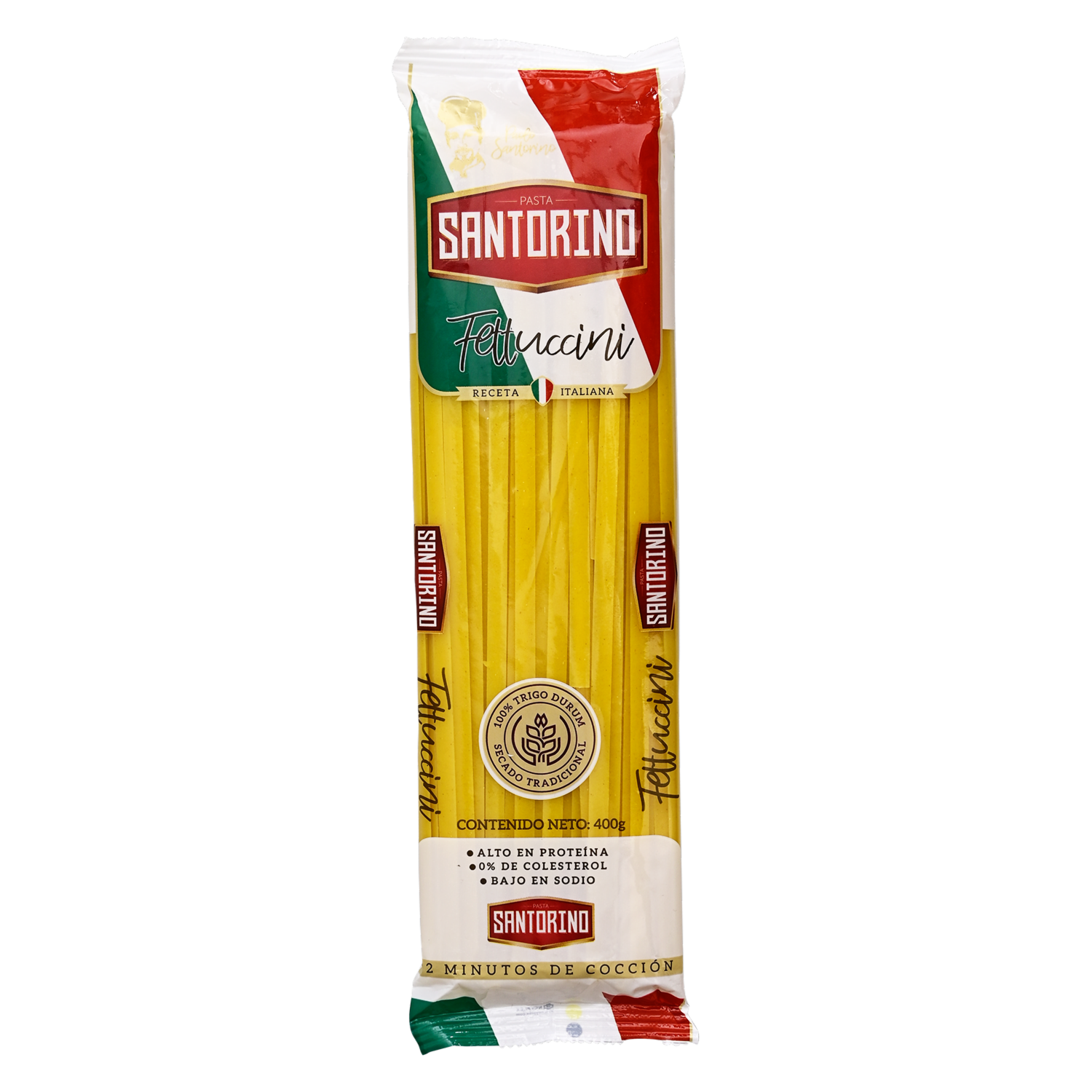 Pasta De Fetuccini SANTORINO 400 G