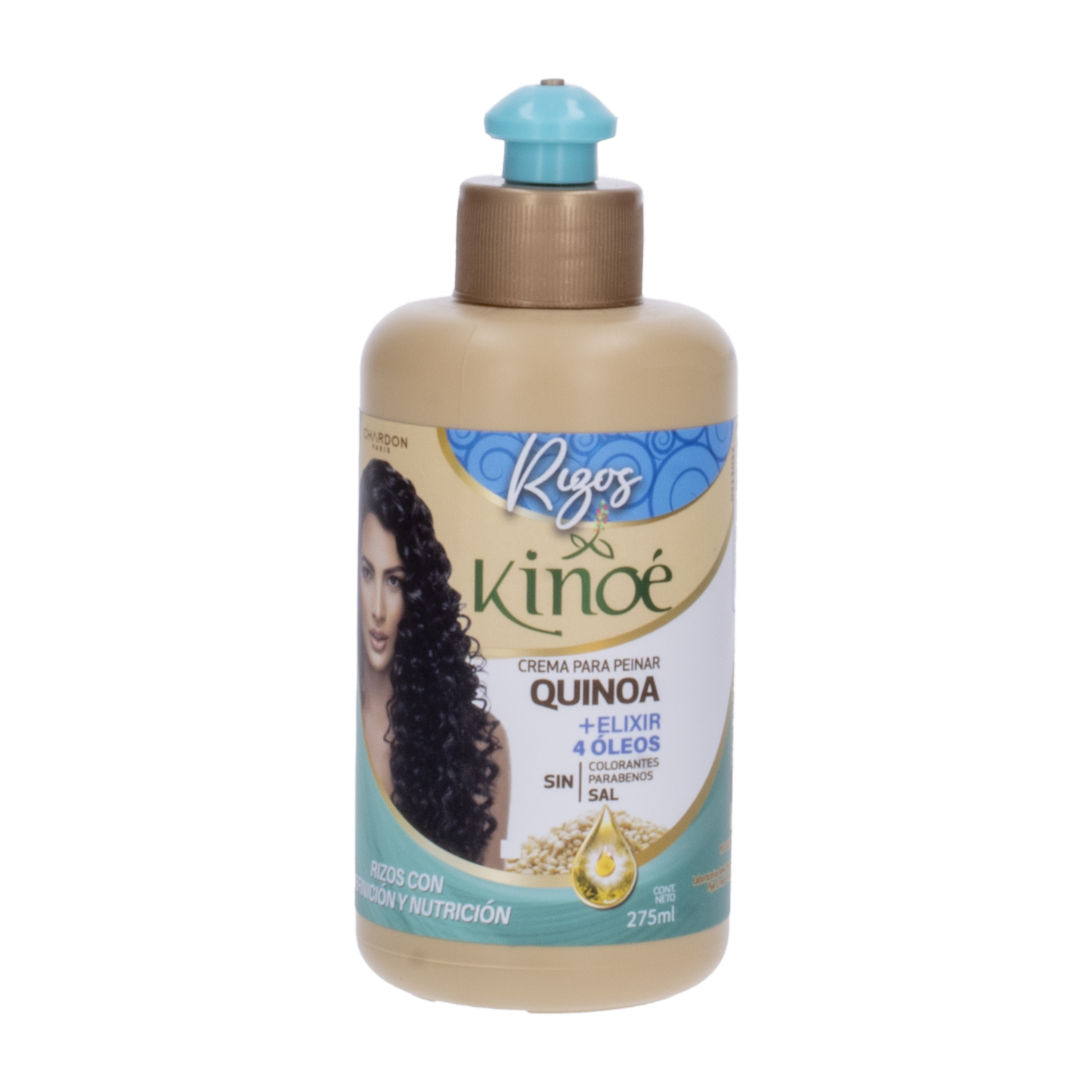 Crema Para Peinar Quinoa Elixir – 4 Óleos KINOÉ 275 Ml