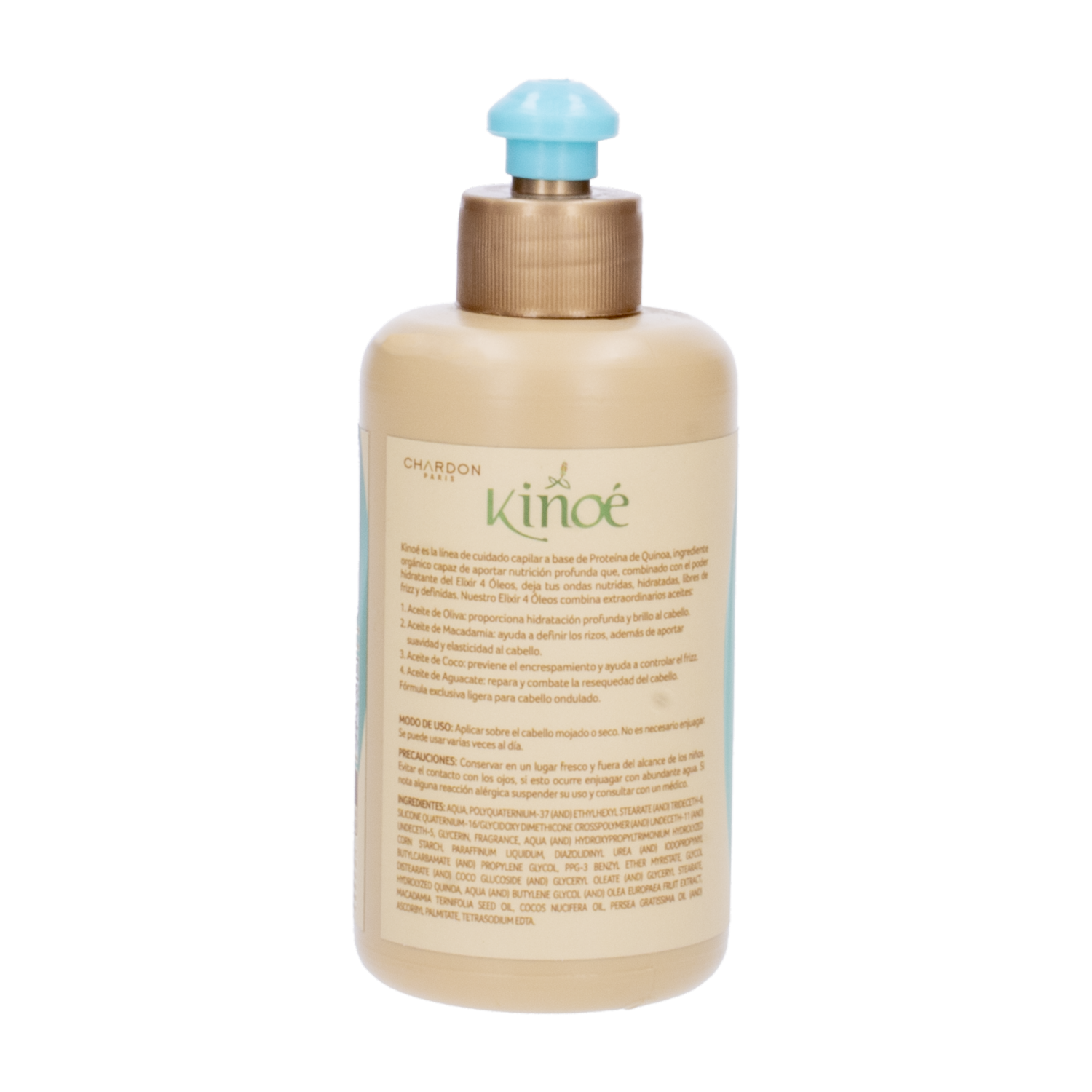 Crema Para Peinar Quinua Elixir 4 Oleos Ondas KINOÉ 275 Ml