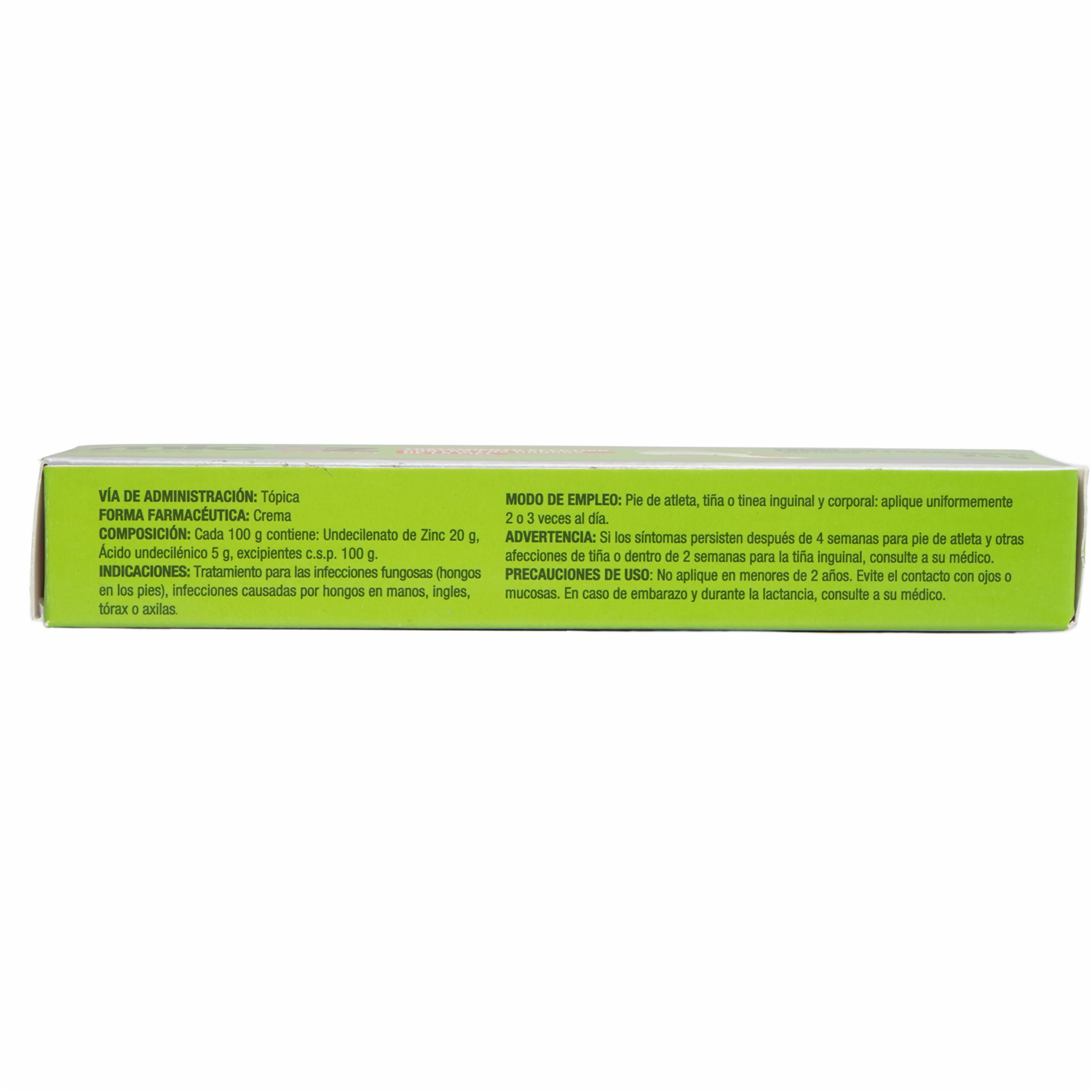 Solución Fungicida Y Desodorante En Crema MICÖZ 25 G