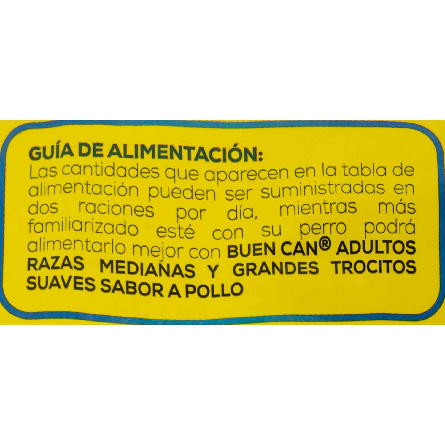 Alimento Para Perros Adulto Raza Mediana Grande Pollo BUEN CAN 4 Kg
