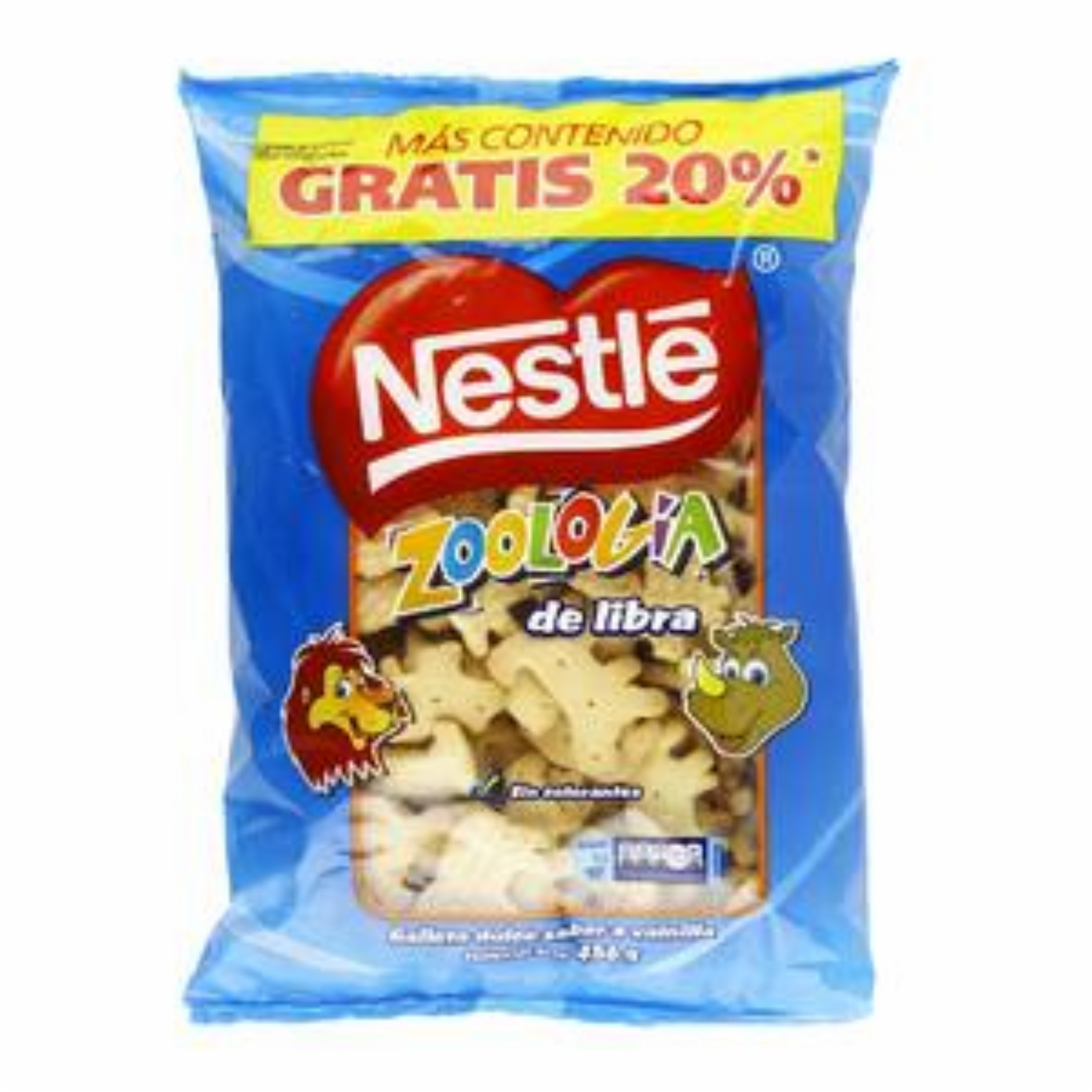 Galleta Dulce Animalitos ZOOLOGÍA 456 G