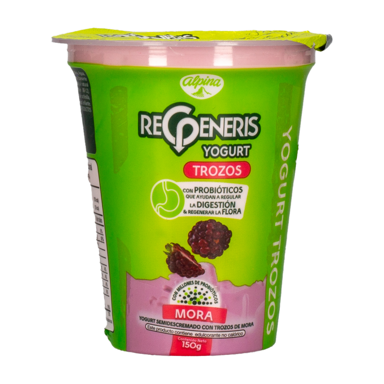 Yogurt Trozos Mora REGENERIS 150 G