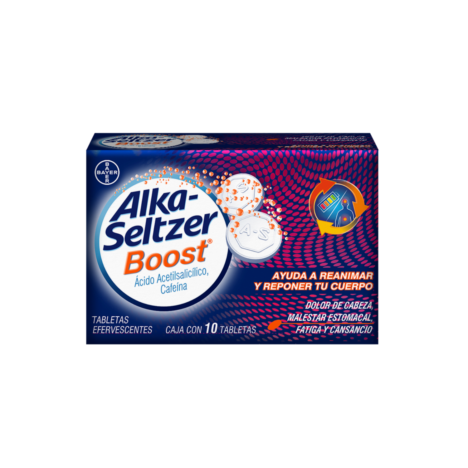 Antiácido Boost ALKA-SELTZER X 10 Uds