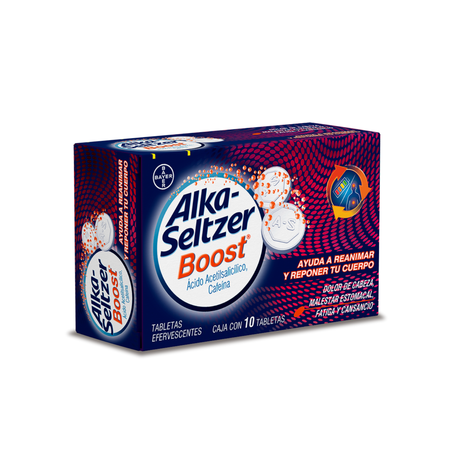 Antiácido Boost ALKA-SELTZER X 10 Uds