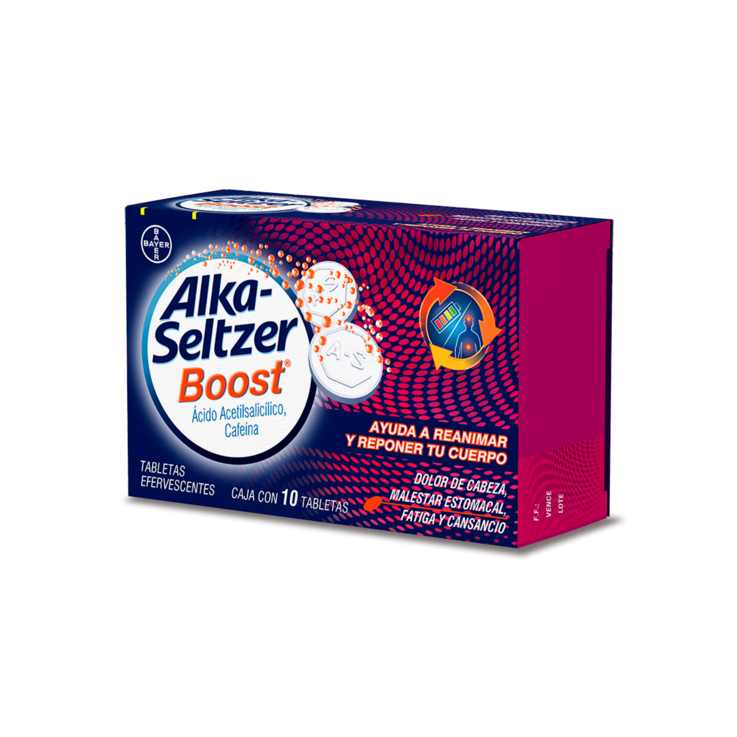 Antiácido Boost ALKA-SELTZER X 10 Uds