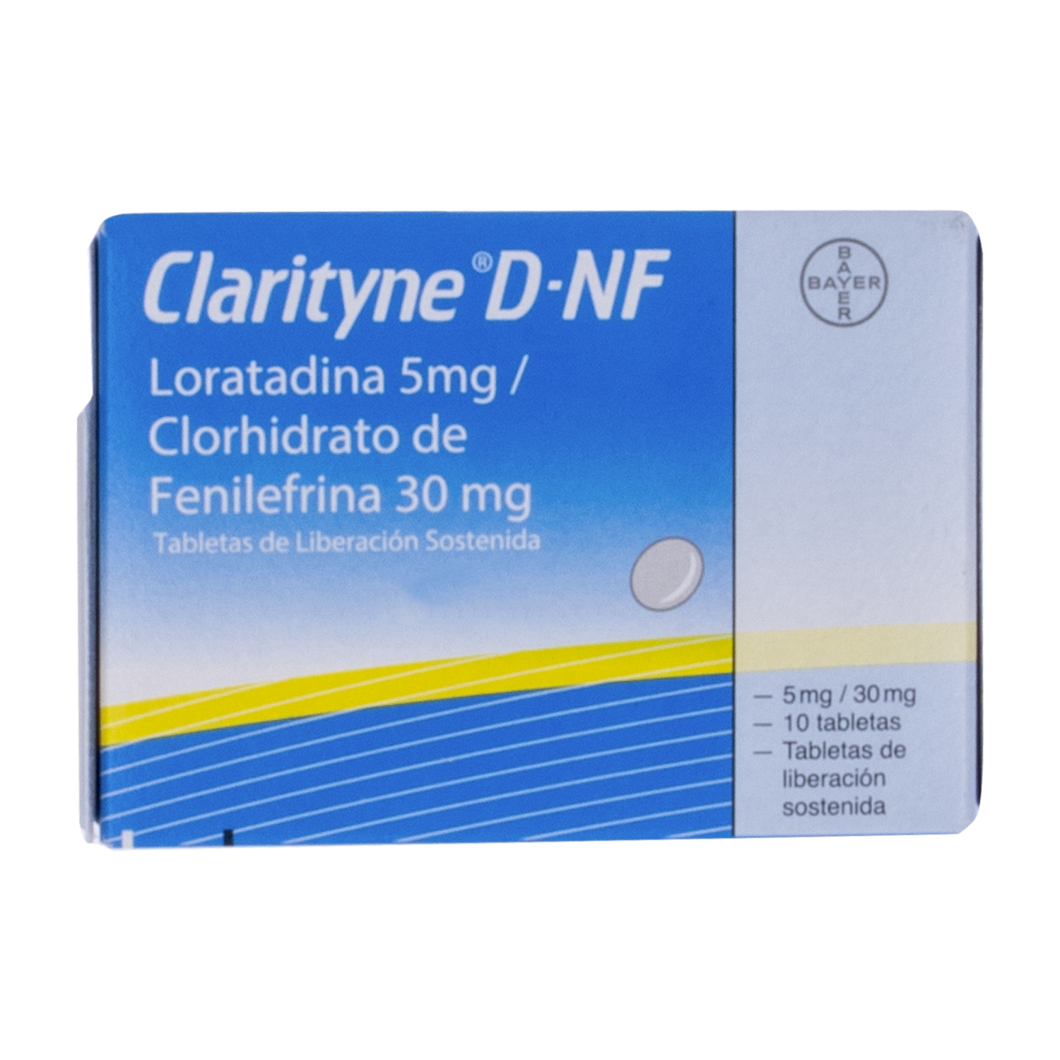 Descongestionante Nasal En Tabletas CLARITYNE 10 G
