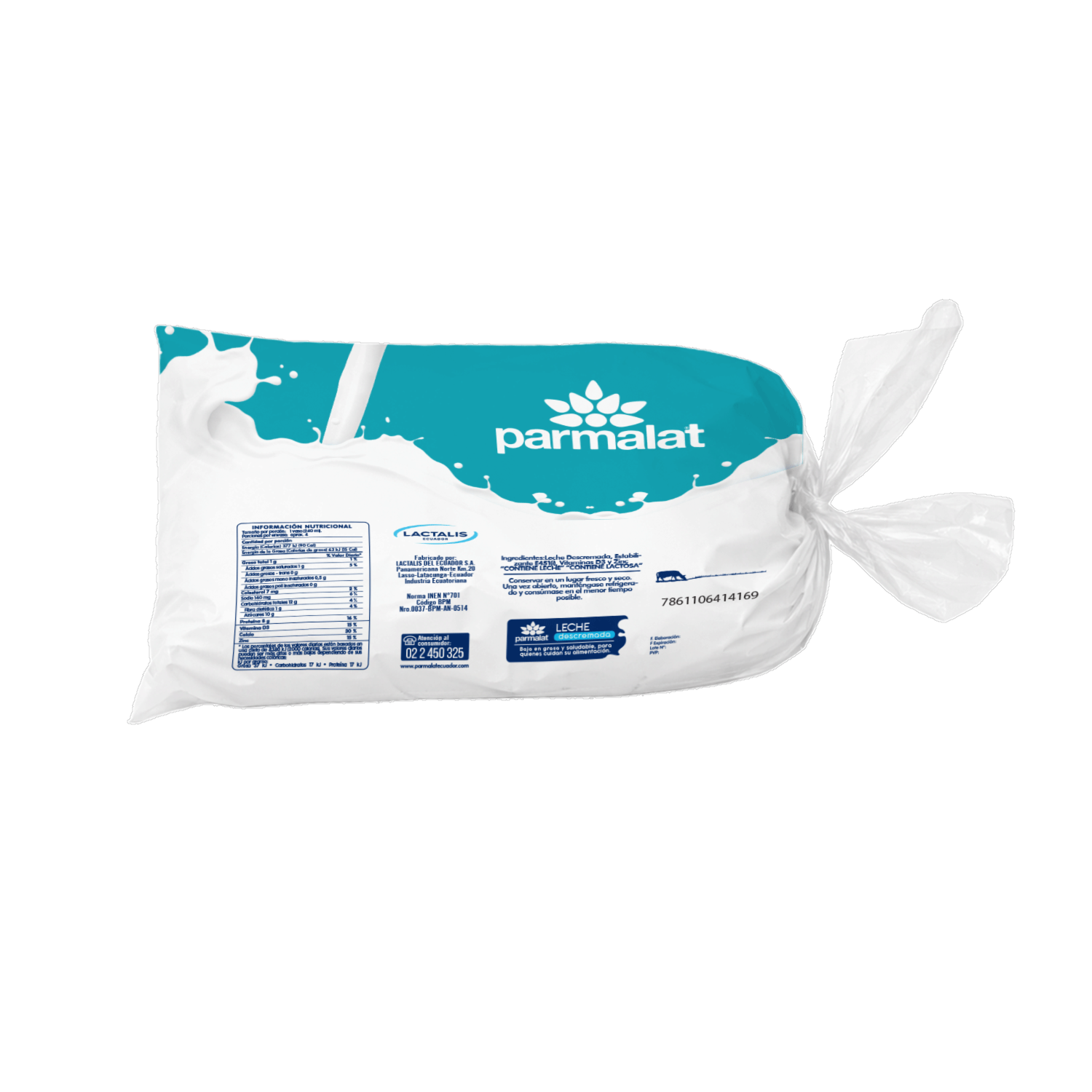 Leche Descremada Ultrapasteurizada PARMALAT 6 X 900 Ml