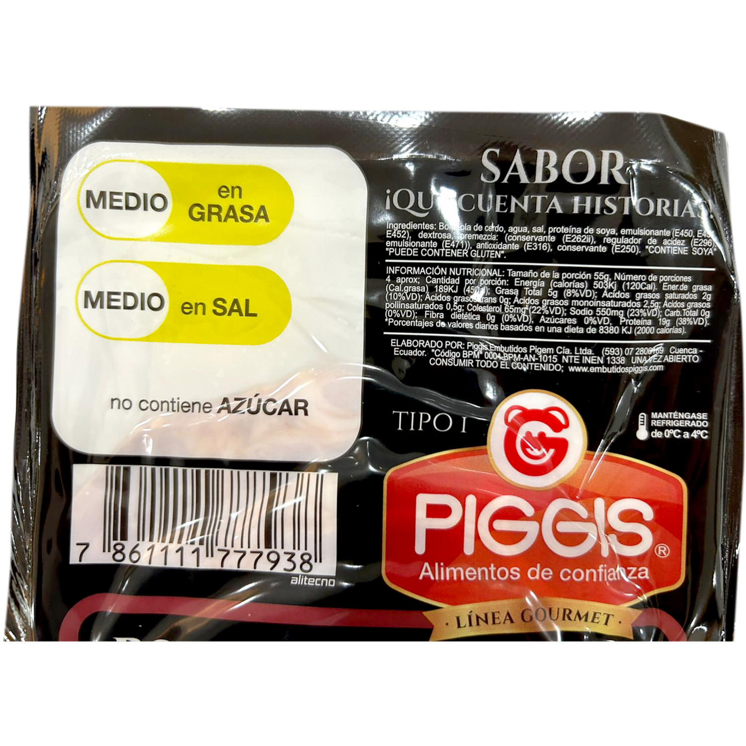 Bondiola Espanola PIGGIS 200 G