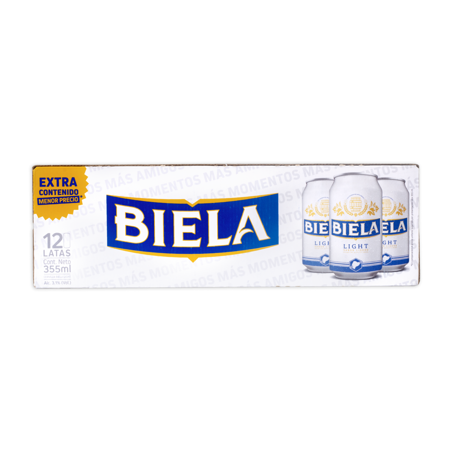 Cerveza Light Reserva Lata BIELA 12 X 355 ML