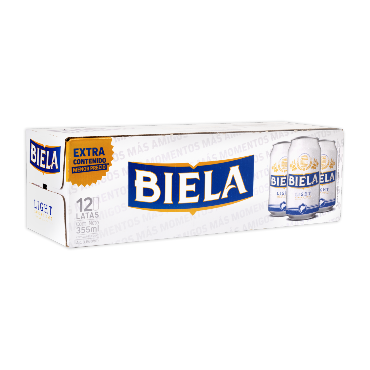 Cerveza Light Reserva Lata BIELA 12 X 355 ML