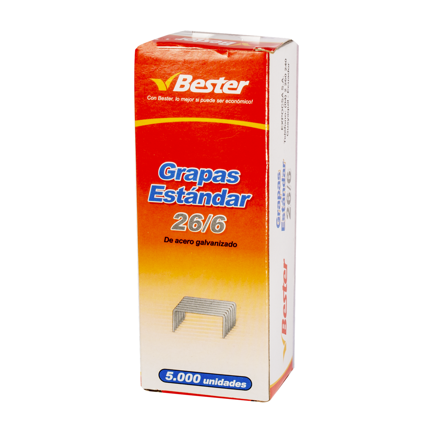 Grapas Estándar X 5 BESTER Pequeño
