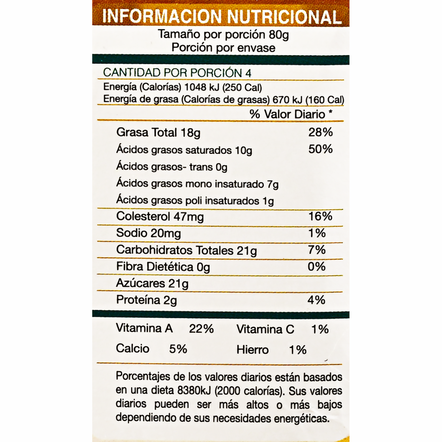 Helado Empastado LA CASTELLANA 4 x 80 G