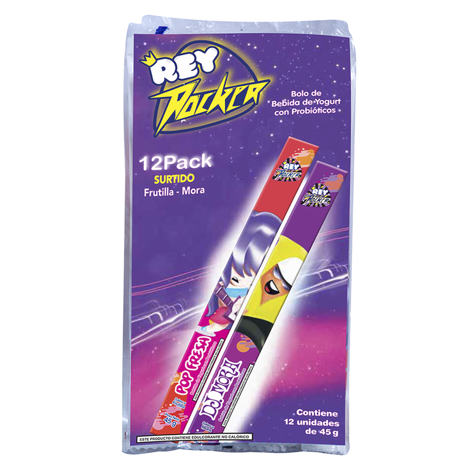 Yogurt Bolo Surtido REYOGURT 12 X 45 G