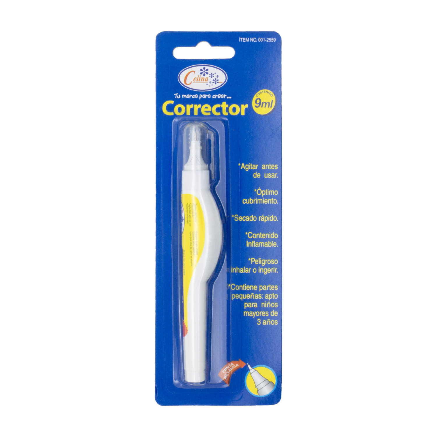 Corrector Liquido CELINA 9Ml