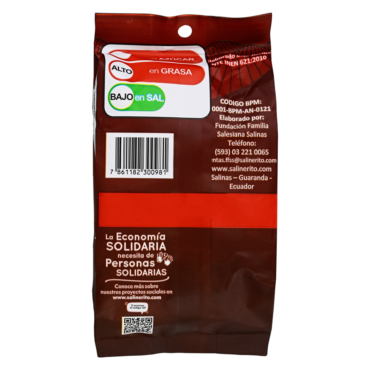 Trufas De Chocolate En Funda SALINERITO 150 G