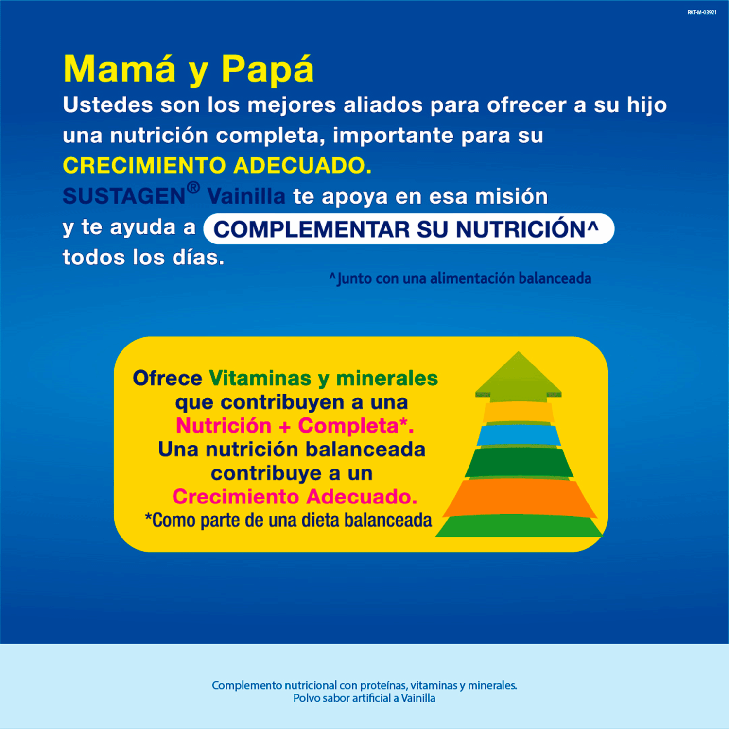 Leche Infantil Sabor A Vainilla Two Pack SUSTAGEN 2 X 400 G