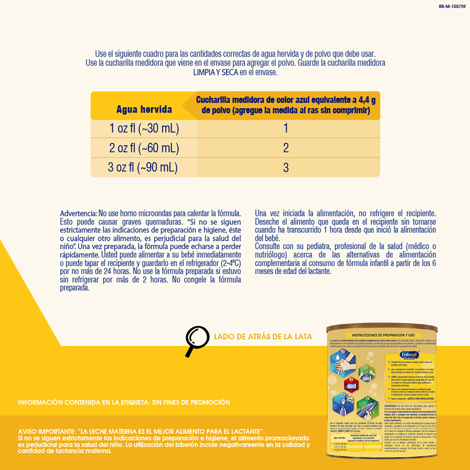 Leche En Fórmula Primera Etapa Premium Promental ENFAMIL 800 G