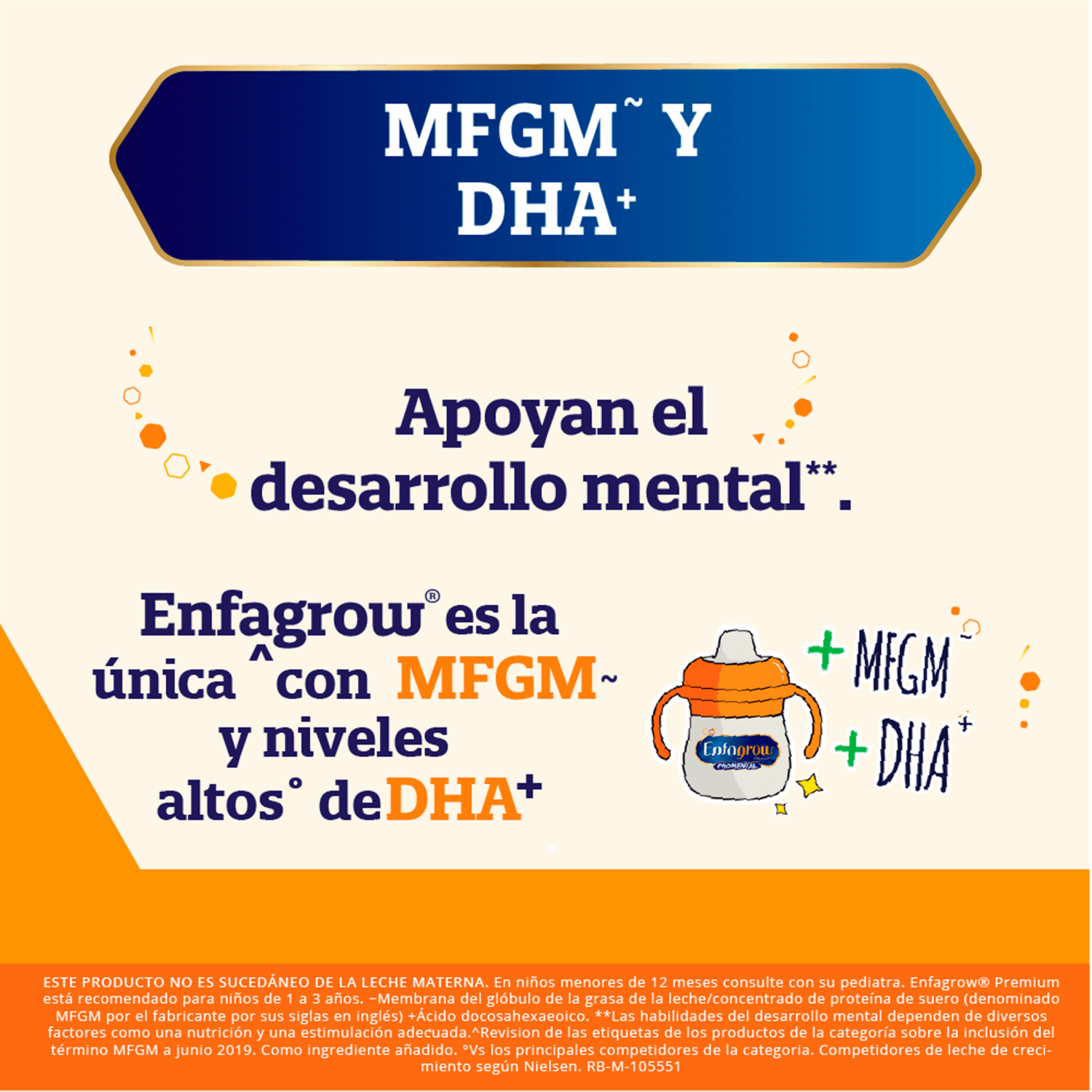 Leche Infantil Tercera Etapa Premium 3 Promental ENFAGROW 1650 G