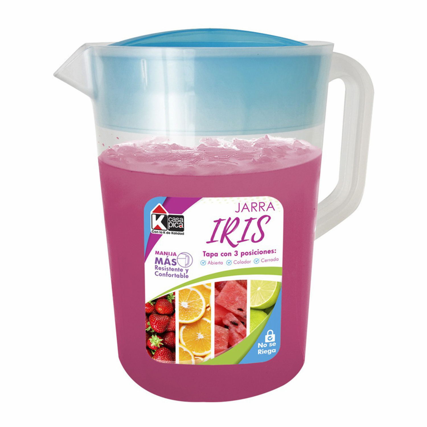 Jarra Iris Celeste CASA PICA 4 L