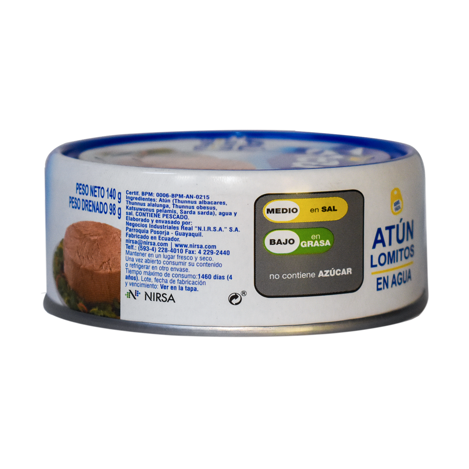 Atún Lomitos En Agua REAL 140 G