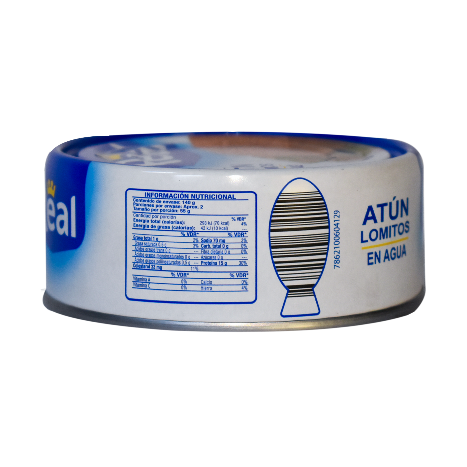 Atún Lomitos En Agua REAL 140 G