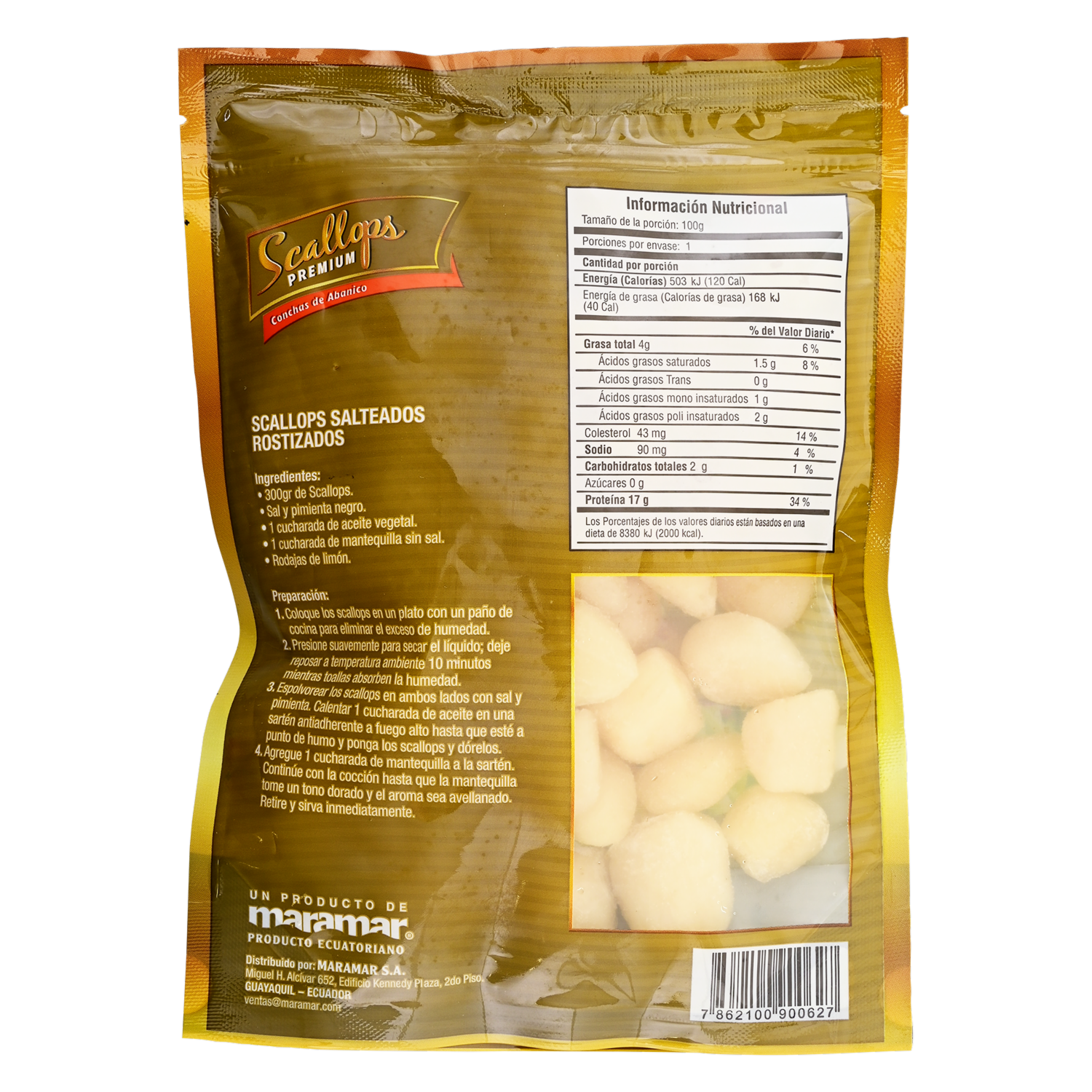 Coral Sin Concha ECUATICS 300 G