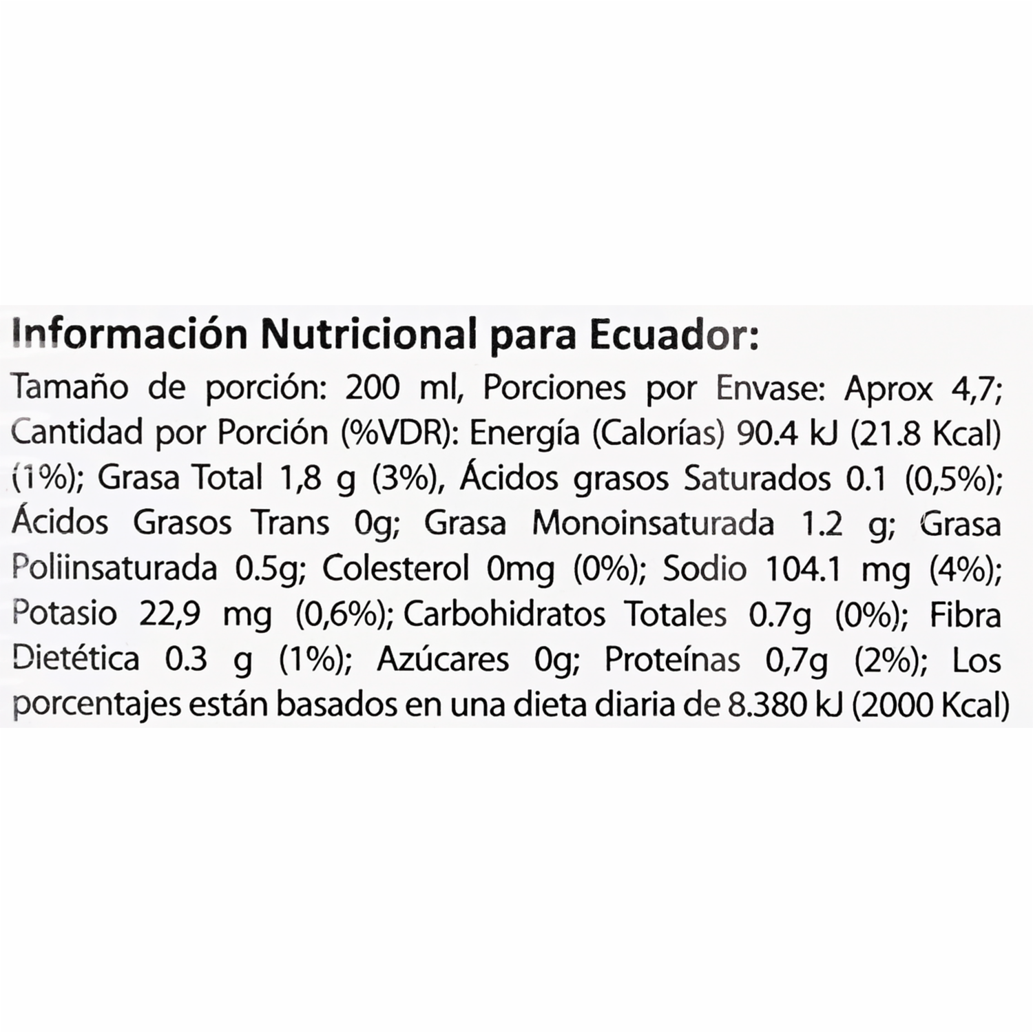 Bebida De Almendras Sin Endulzante SILK 3 X 946 Ml