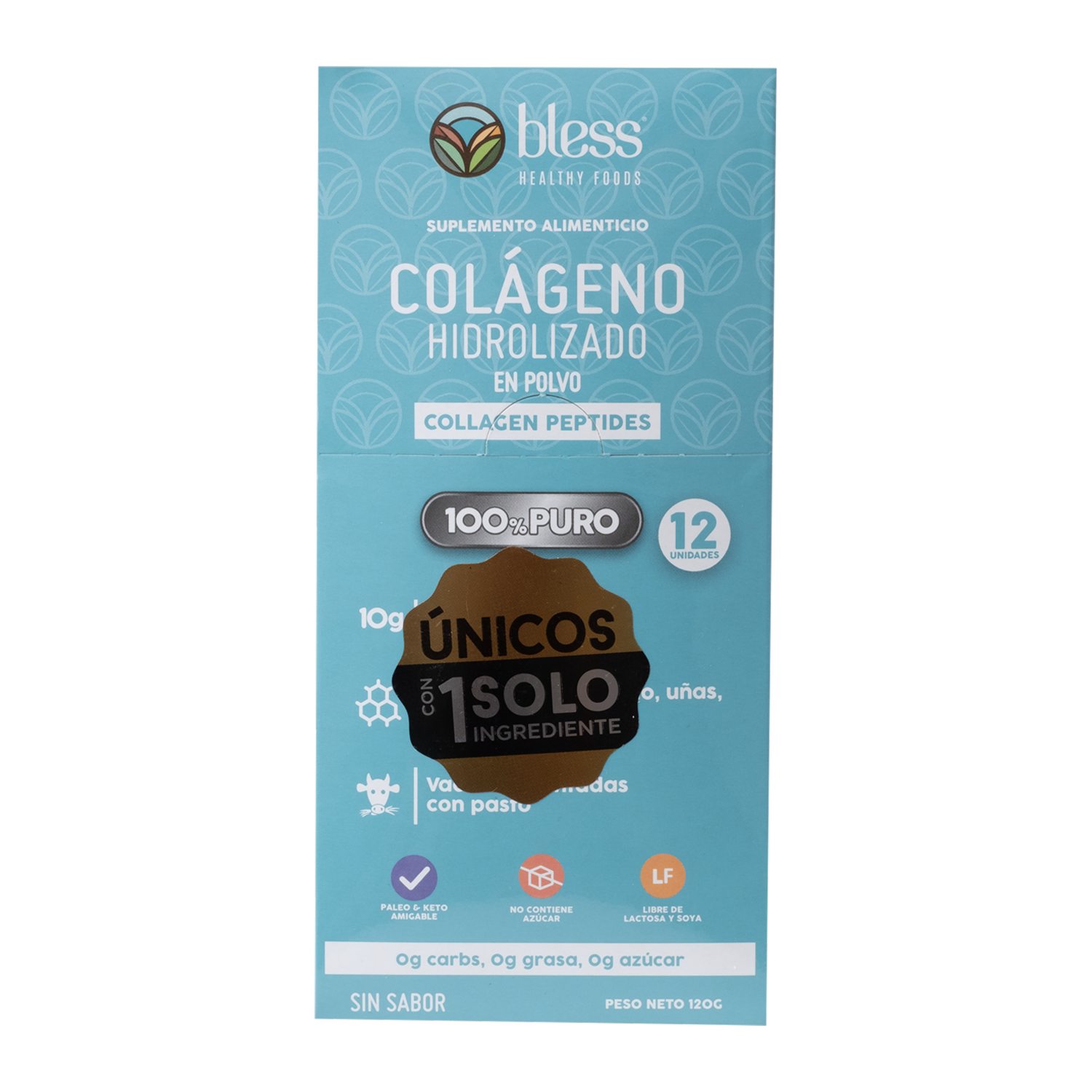 Colágeno En Polvo Hidrolizado BLESS 120g